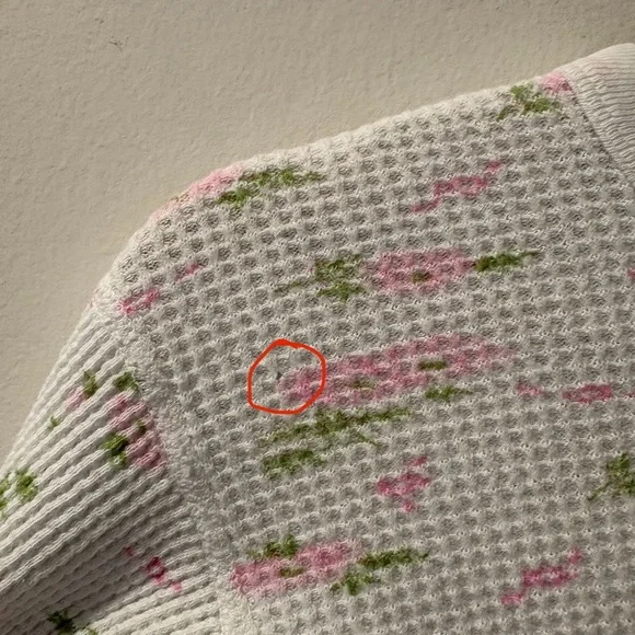 Floral thermal top ASO Rachel Green - Picture 5 of 6